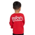 thumbnail image 2 of Rudolph the Red-Nosed Reindeer Toddler Boys Graphic Crewneck Tee with Long Sleeves, Sizes 12M-5T, 2 of 6