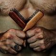 thumbnail image 5 of ZilberHaar Regular Beard Brush with Anti-Static Boar Bristle and Wood Handle, Beard Care Kit, 5 of 10