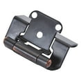 thumbnail image 2 of Hickory Hardware Full Wrap 1/2 inch Overlay Hinge Pair Satin Nickel P5710F-SN, 2 of 2