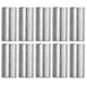 thumbnail image 1 of Lot de 10 écrous de raccordement ronds, filetage femelle M10 x 1,5, 14 L, 30 mm, en acier inoxydable, pour l'entretien, 1 of 4