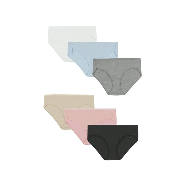 Hanes Hanes Women's Signature Cotton Hipster Underwear, 6Pack