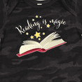 thumbnail image 4 of Inktastic Reading is Magic- open book Boys or Girls Baby Bodysuit, 4 of 5