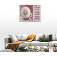 thumbnail image 6 of Farmhouse Pink Dandelion Inspirational Quotes Decor Wall Art Farm Flower Accept What is Pictures Wall Decor Canvas Painting Prints Artwork Decorations Framed for Bedroom Bathroom Kitchen 16"x12", 6 of 6
