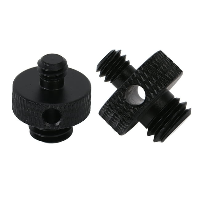 1/4 Inch To 3/8 Inch Screw Mount Adapter For Tripod And Camera Accessories