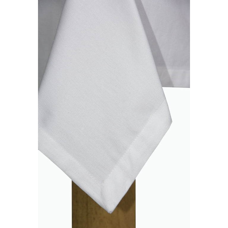 Hotel Butler Service 70 in. x 126 in. 100% Cotton Tablecloth Hotel Butler Service 70 in. x 126 in. 100% Cotton Tablecloth