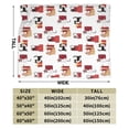 thumbnail image 3 of KLL Fleece Blanket Plush Throw Blanket Cute Cat And Christmas Gift ,Soft Fuzzy Cozy Flannel Blanket for Couch Sofa Bed.(60"x50" ), 3 of 7