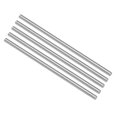 thumbnail image 1 of Unique Bargains HSS Lathe Round Rod Solid Shaft Bar 3.6mm Dia 100mm Length 5Pcs, 1 of 3