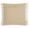 thumbnail image 4 of Safavieh Lurenz 20" x 20" Coastal Cotton Decorative Pillows, Ivory, 4 of 4