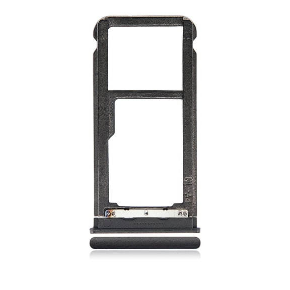 Replacement Sim Card Tray Compatible For Samsung Galaxy Tab A 8.0" 2019 (T295) (LTE Version) (Carbon Black)