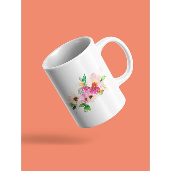 Pink Flowers.  Mug Unisex's -Image by Shutterstock