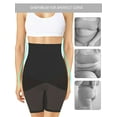 thumbnail image 5 of BadPiggies Women's High Waisted Body Shaper Shorts Shapewear Tummy Control Thigh Slimmer Butt Lifter Panties, 5 of 10