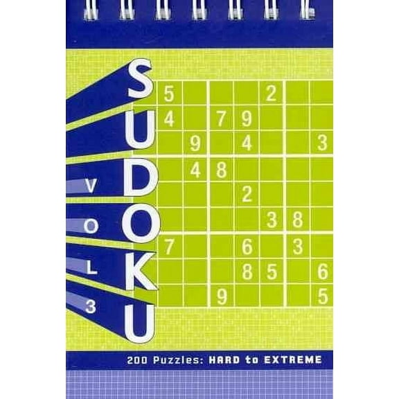 Sudoku 3: Hard to Extreme : 200 Puzzles: Hard to Extreme (Edition 1) (Game)
