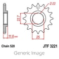thumbnail image 3 of JT Front & Rear Steel Sprocket Kit for ATV/UTV POLARIS 250 Trailblazer 1996-1999, 3 of 5