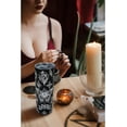 thumbnail image 4 of Goth Tumbler 20 oz Travel Coffee Mug Boho Butterfly Print Skinny Tumblers with Lid and Straw Stainless Steel Insulated Coffee Cups Gothic Lover Gifts for Women, 4 of 6