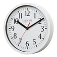thumbnail image 6 of La Crosse Clock 8 inch Basics White Analog Quartz Wall Clock, 404-3020W, 6 of 7