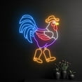 thumbnail image 2 of Handmadetneonsign Custom Cowboy Rooster Neon Light, Cowboy Chicken Led Light, Rooster Cowboy Led, 2 of 5