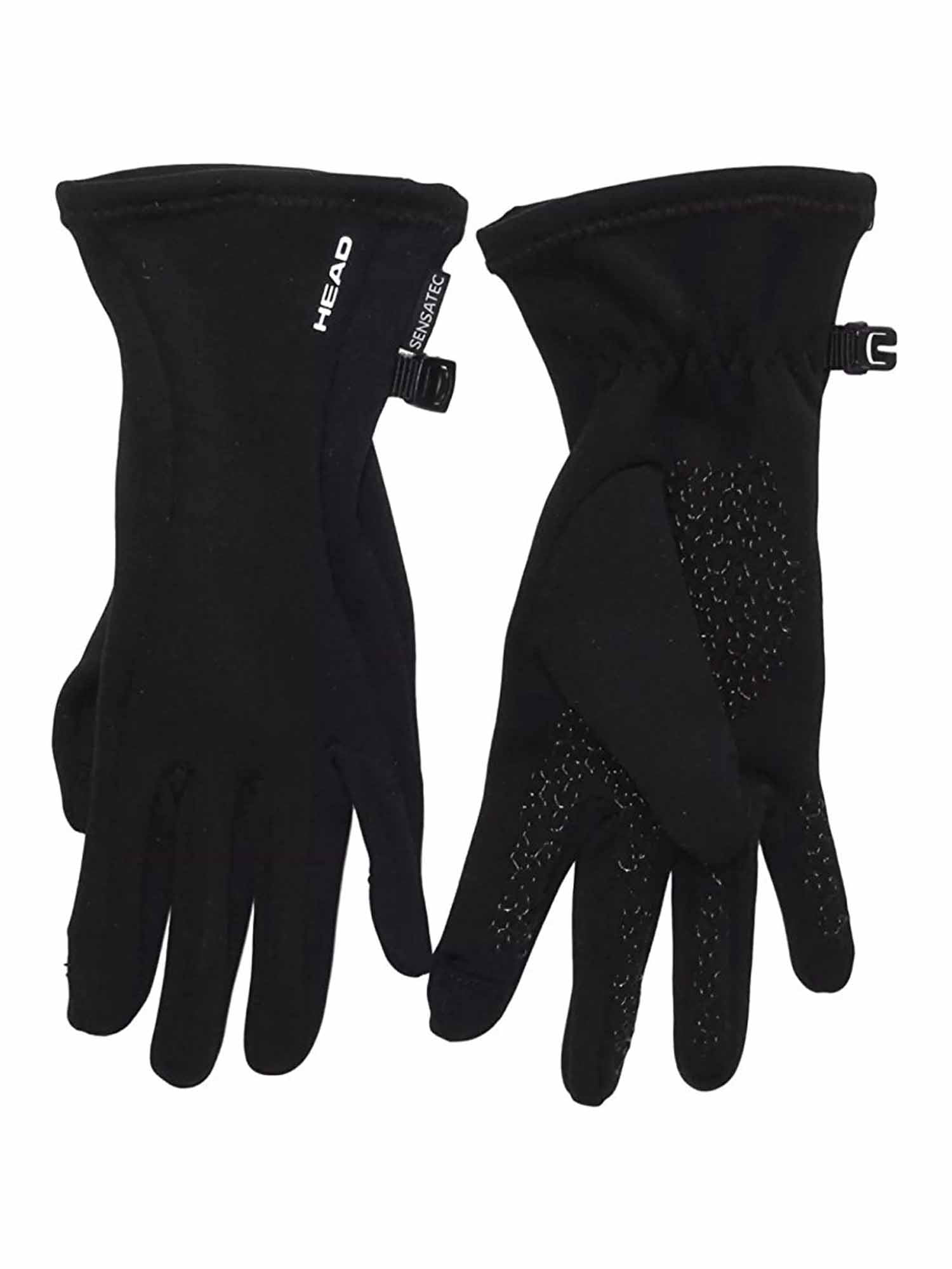 HEAD Head Women's Warm Thermal Touchscreen Running Glove (Black, Small)