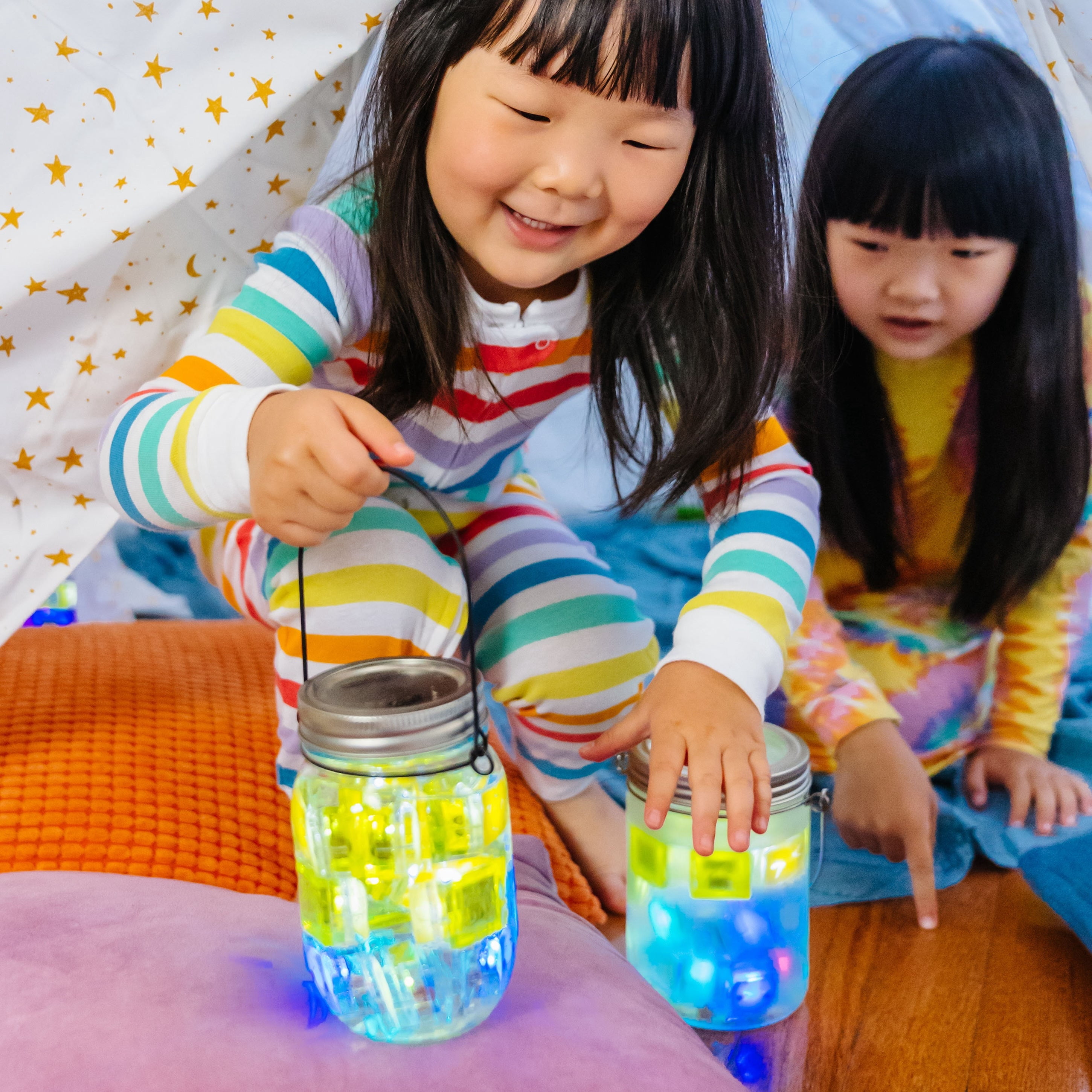 Glo Pals - Big Bird - Sesame Street water activated light up cubes