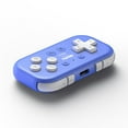 thumbnail image 2 of 8Bitdo Micro Bluetooth Gamepad Pocket-sized Mini Controller for Switch, Android, and Raspberry Pi, Supports Keyboard Mode (Blue), 2 of 9