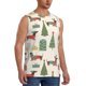 thumbnail image 2 of Balery Christmas Dachshund Dog Camisetas sin mangas para hombre, absorbe la humedad y protege contra el mal olor.-XX-Large, 2 of 7