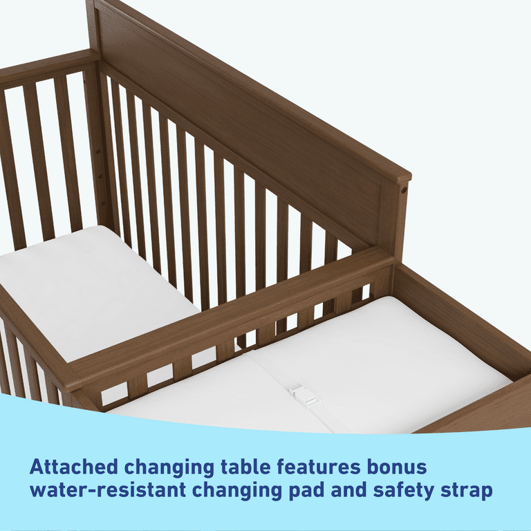 Baby Crib Graco Shiloh 5-in-1 Convertible Crib Changer With
