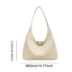 thumbnail image 3 of Bolso de hombro grande para mujer, bolso de mano tejido de PU informal, bolso Hobo, bolso de viaje, 3 of 8