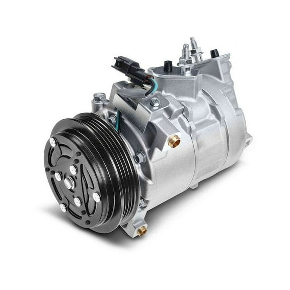 A/C Compressor 1 - Compatible with 2015 - 2021 Ford Mustang 2.3L 4-Cylinder 2016 2017 2018 2019 2020