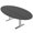 Asian Night, variant on 7Ft Boat Oval Conference Table With Metal T Bases And Electrical Unit