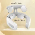 thumbnail image 2 of DEBGFS Electronic Pulse Neck Massager with Heat Cervical Pain Relief Rechargeable Fast, 2 of 7