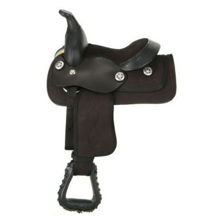 Kelly Silver Star Miniature Krypton Synthetic Saddle Package