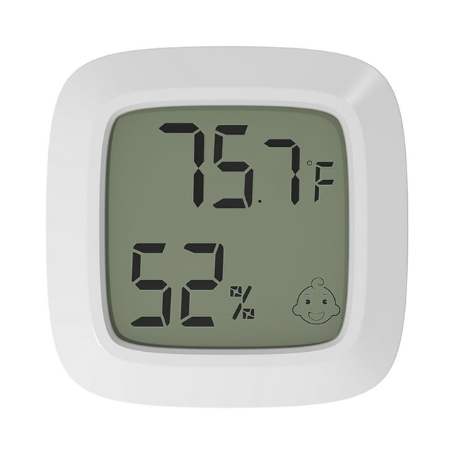 Indoor Hygrometer Thermometer Accurate Mini Humidity Monitor Desktop Wall Mounted Magnetic Easy-to-install Electronic Thermometer and Hygrometer Suitable for Home Greenhouse Basement Office