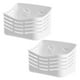 thumbnail image 1 of AURARMLET 2Ud Repisa Ducha De Pared Con Ventosas Y Orificios De Drenaje Para Y Cocina, 1 of 8