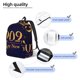 thumbnail image 3 of Disketp 2025 Happy New Year 3 print Canvas Backpack Lightweight Travel Daypack Student Rucksack Laptop Backpack-Small, 3 of 5