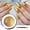 Gold, variant on Diva Chrome Nail Powder - Gold Mirror Effect Nail Chrome Powders, Highlight Metallic Chrome Powder for Nail Art Pigment Chrome Powder for Nails (Gold, 1g)