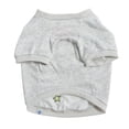 thumbnail image 5 of Oodles Gray Retro Patches Spring Dog Sweatshirt, Medium, 5 of 8