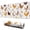 White, variant on Long Mouse Pads for Desk,Beige Chicken Drumstick Pattern Desk Mats on Top Of Desks, Desk Mouse Pad Extra Large with 3mm Non-Slip Base and Stitched Edge for Gaming,Office,Work,Home 31.5x11.8in