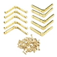 thumbnail image 1 of Bgsha 10PCS 90° Support Hinge Fan Wooden Box Hardware Accessories Iron Hinge, 1 of 9