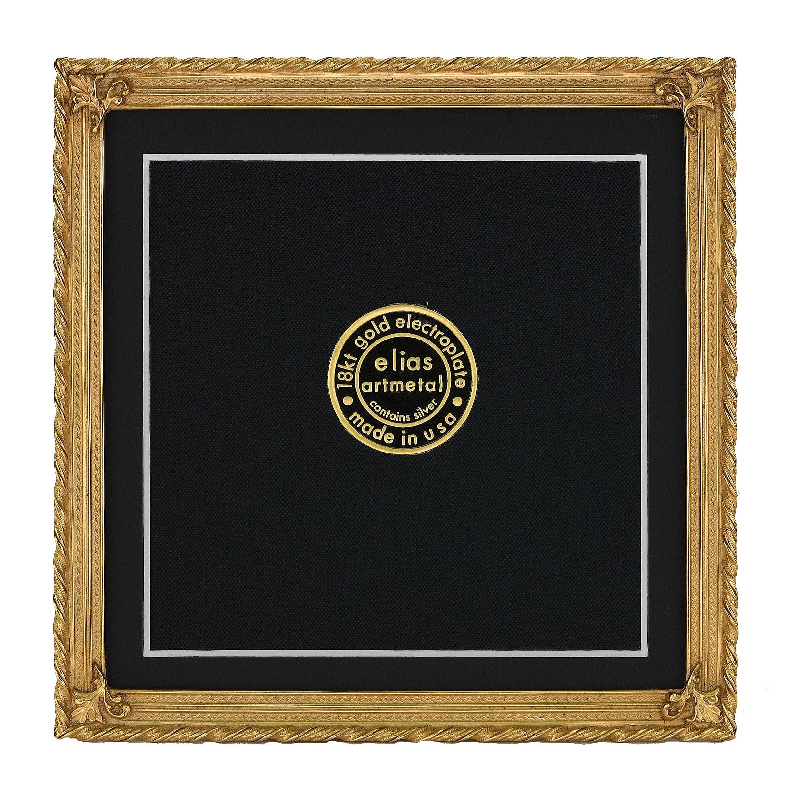 EMPIRE 18kt Gold Over Fine Pewter Original 5x5 4x4 By Elias Artmetal empire-18kt-gold-over-fine-pewter-original-5x5-4x4-by-elias-artmetal