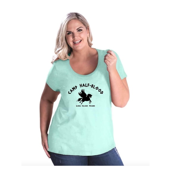 Normal is Boring - Women's Plus Size Curvy T-Shirt, up to Size 28 - Camp Half Blood Demigods