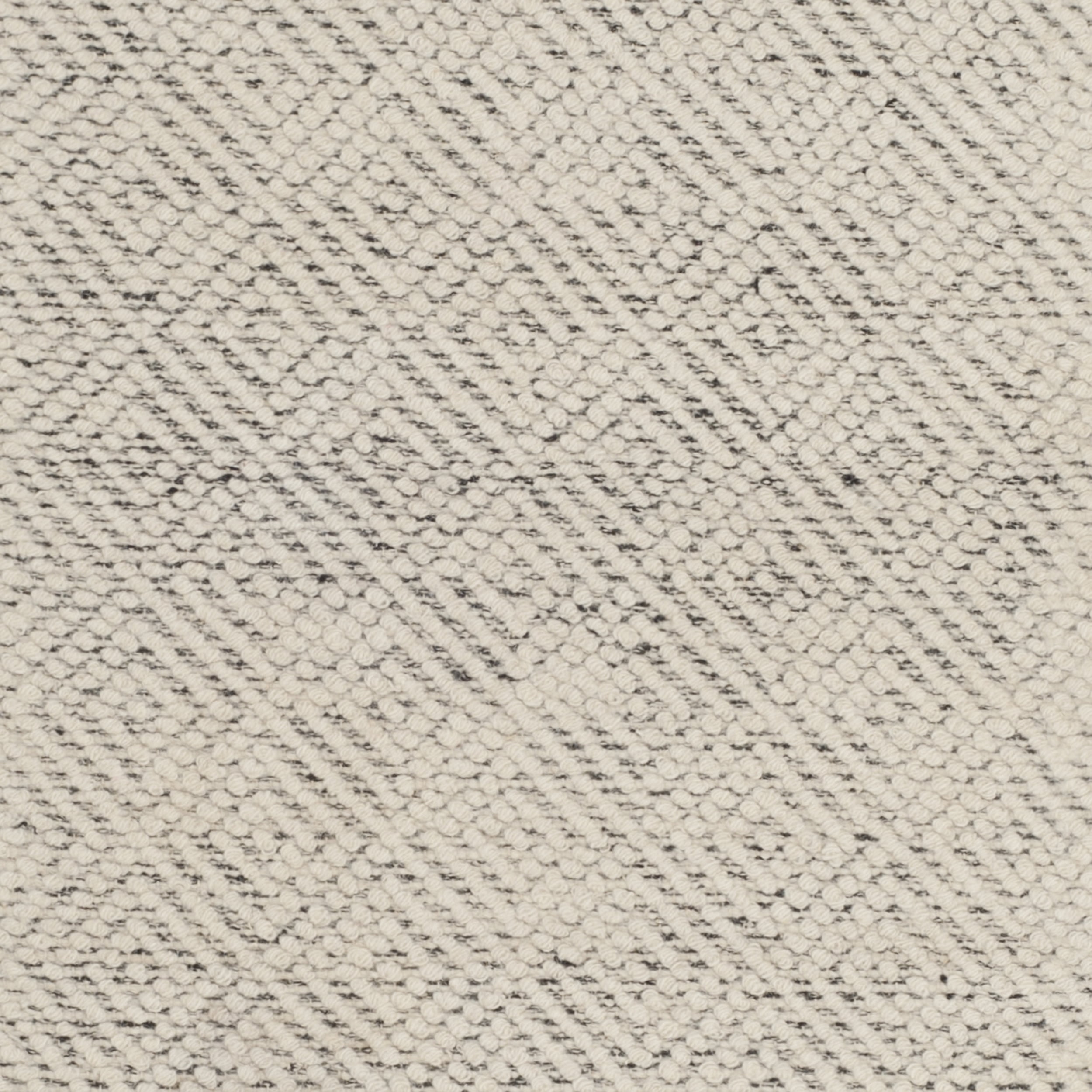 SAFAVIEH Natura Eanna Geometric Wool Runner Rug, Ivory/Light Grey, 2'3" x 10'