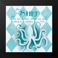 thumbnail image 2 of Metz, Andi 12x12 Black Modern Framed Museum Art Print Titled - The Surf, 2 of 5