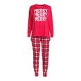 thumbnail image 6 of Jaclyn Women's Print Holiday Sleep Tee and Jogger Pants Pajama Set, 2-Piece, Size S-3X, 6 of 6