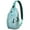 Greenish-blue-19, variant on Starfish Sling Bag for Women & Men - Vintage Ocean Themed Crossbody Chest Bag with Anti-Theft Design - Spacious Travel Backpack for Hiking, Biking, Beach Outings