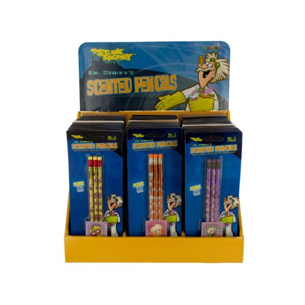 Bulk Buys KA24060 Scented Pencils Counter Top Display