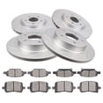 thumbnail image 2 of ECCPP Front Rear Brakes Rotor and Ceramic Brake Pad fit for Chevy Cobalt,HHR,04-12 for Chevy for Malibu,07-08 for Pontiac G5,05-10 for Pontiac G6,07-09 for Saturn Aura,04-07 for Saturn Ion, 2 of 5
