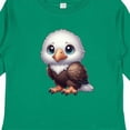 thumbnail image 4 of Inktastic Baby Bald Eagle Boys or Girls Long Sleeve Toddler T-Shirt, 4 of 5