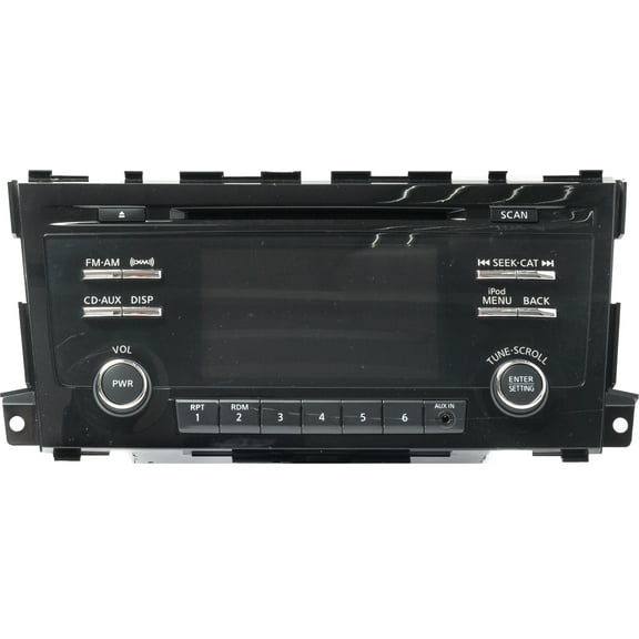 Restored 2013-2015 Nissan Altima AM FM Satellite Radio CD MP3 Player Aux Input 281853TA0C (Refurbished)