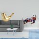 thumbnail image 2 of Figura de pájaros,Figura de pájaro dorado,decoración del hogar,estatua de animal,Estatuas decorativas de pájaros pequeños como accesorios de exhibición,Estatua de toro de resina,Pintura, 2 of 8