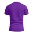 thumbnail image 4 of Mens Polo Golf Shirts with Pocket Cooling Performance Moisture Wicking Polo Shirts Purple L, 4 of 5