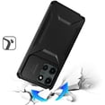 thumbnail image 4 of For Motorola Edge 2025 Ultimate U Design Hybrid with Camera Window Covering - Black, 4 of 4